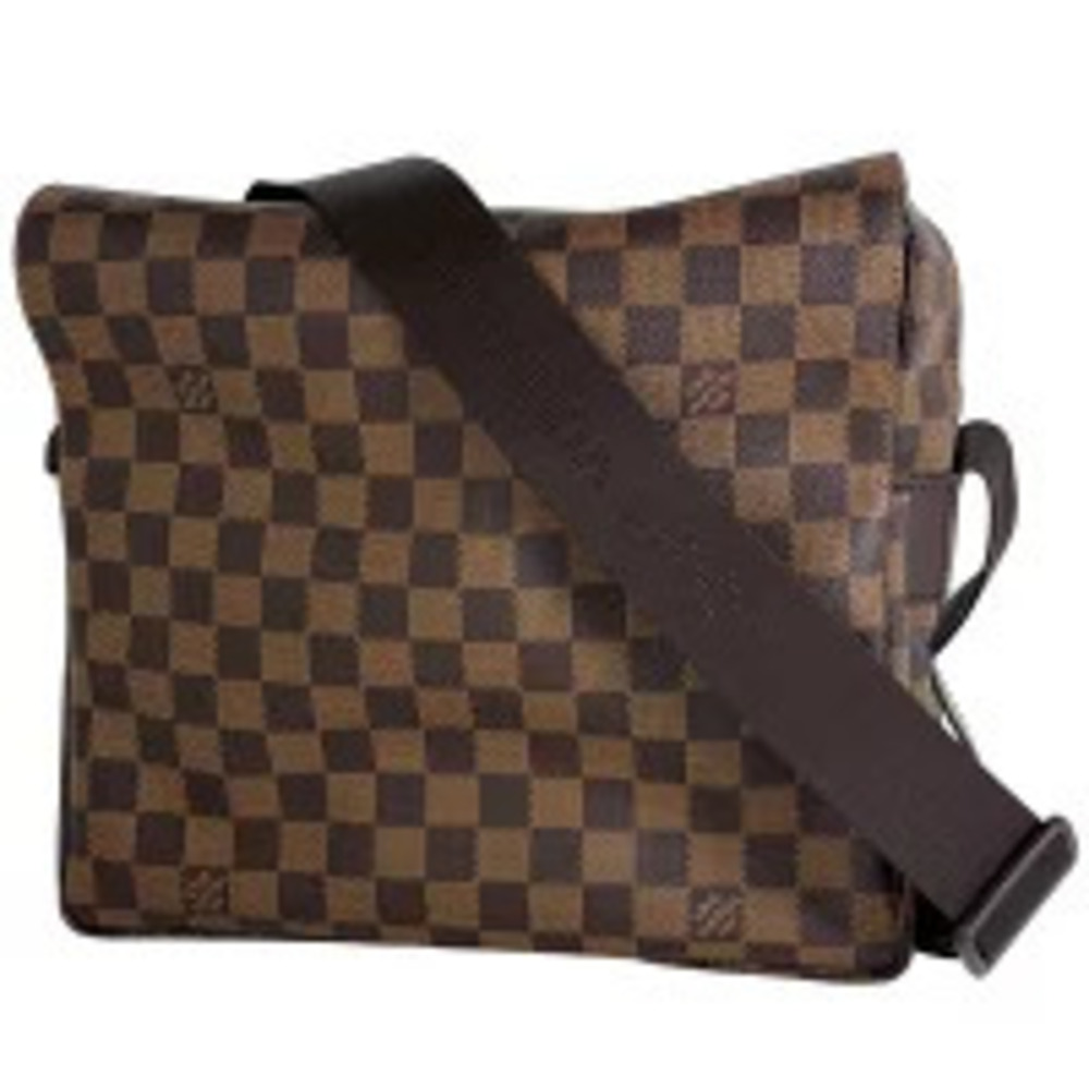 Louis Vuitton Naviglio Crossbody Shoulder Bag Damier Brown